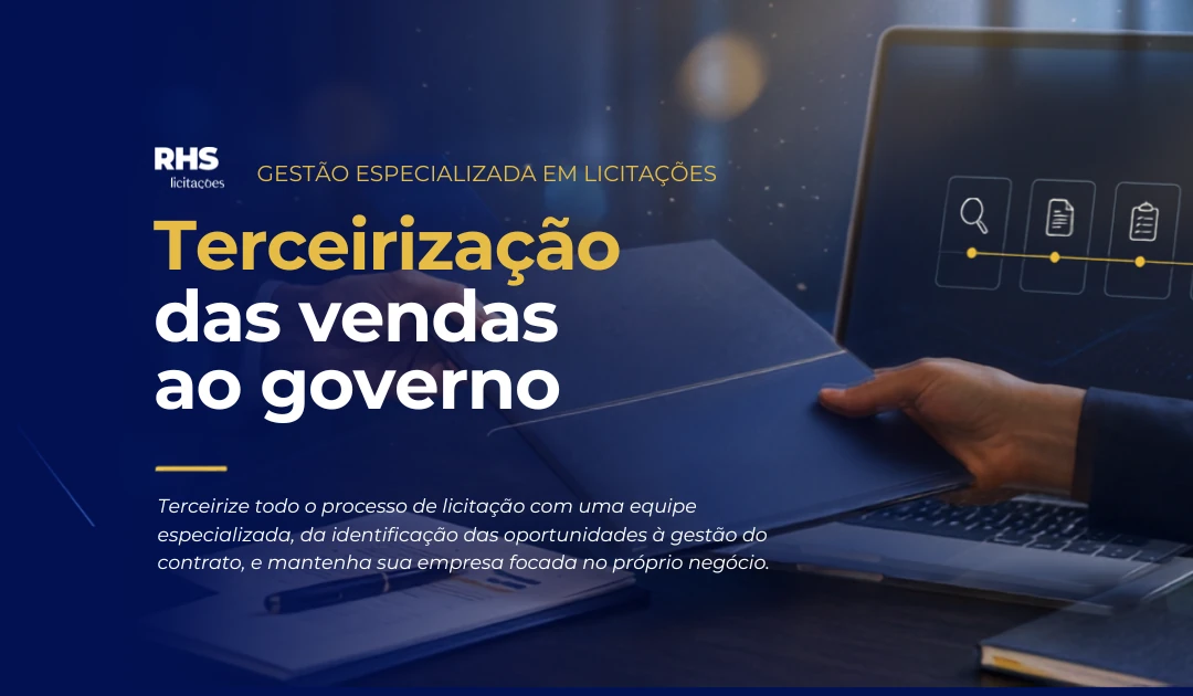 Terceirização das vendas ao governo